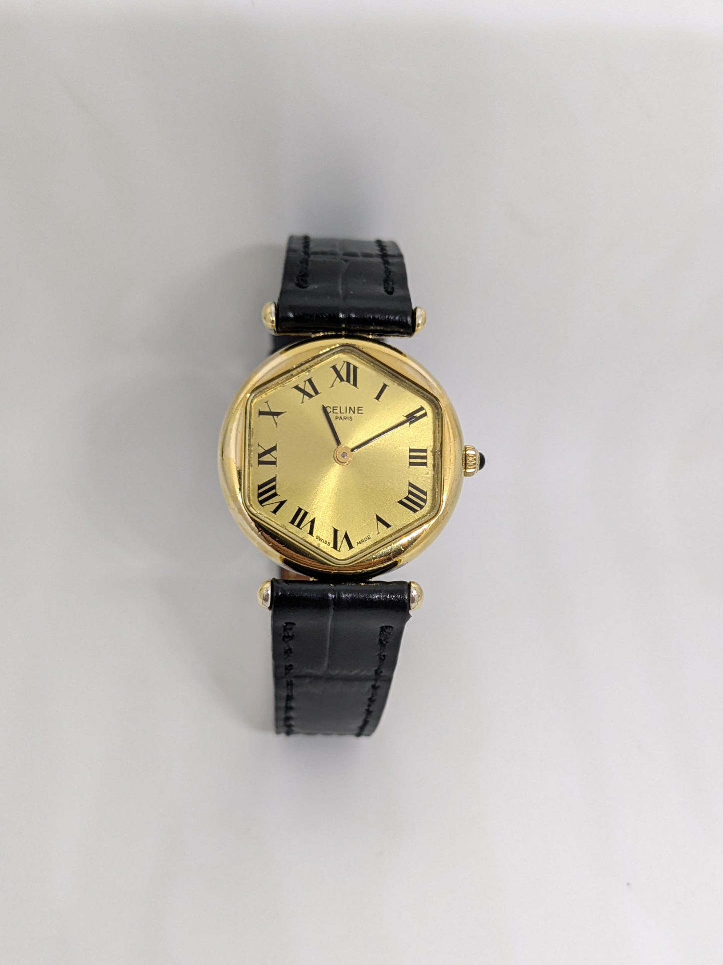 CELINE 1980’s | Silver 925 with Gold Plating