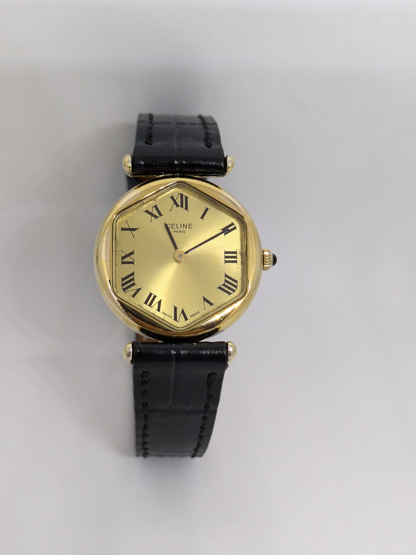 CELINE 1980’s | Silver 925 with Gold Plating